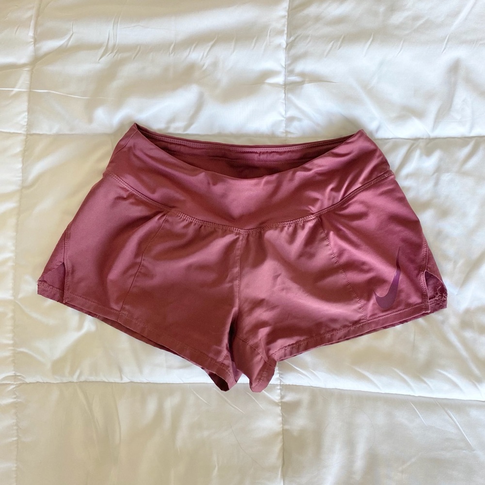 Nike crew dri fit running shorts